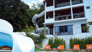 Every House Should Have a 256-Foot Double Loop Water Slide